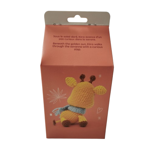 Kit crochet minigurumi Girafe Graine Creative