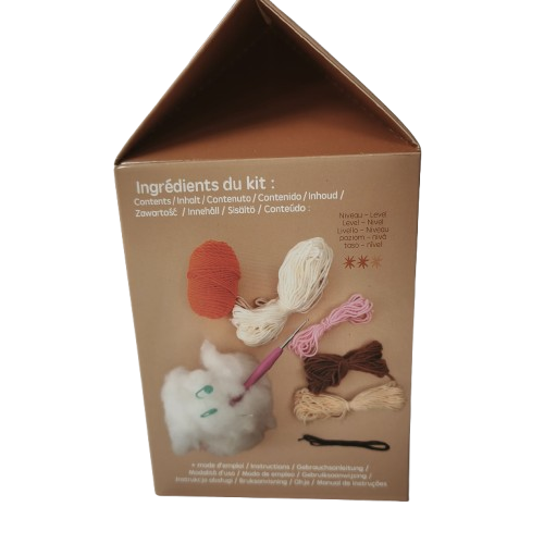 Kit crochet minigurumi Graine Creative pochi le hamster