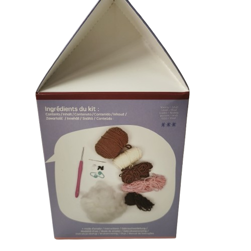 Kit crochet minigurumi cerise la biche Graine Creative