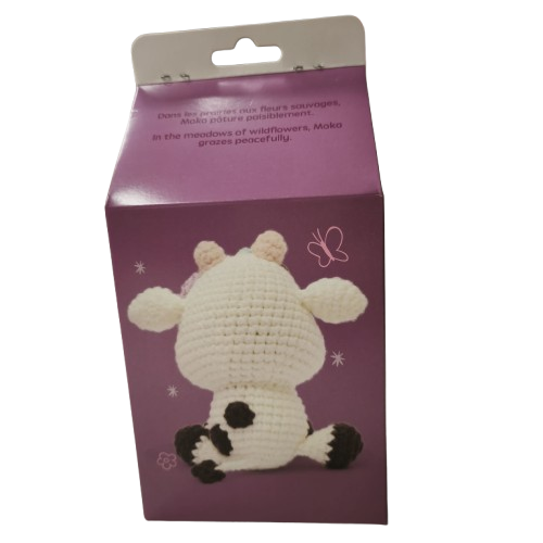 Kit crochet minigurumi vache Graine Creative