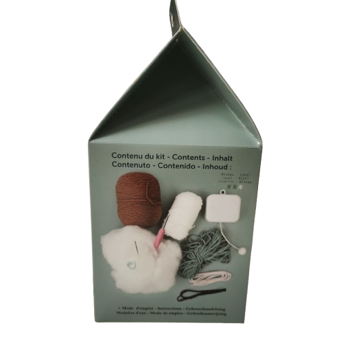 Kit crochet minigurumi Graine Creative musical loutre