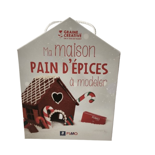 Ma maison pain dépices en fimo graine creative
