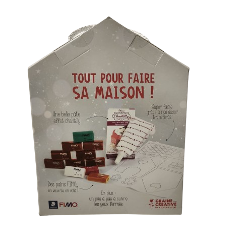 Ma maison pain dépices en pâte fimo graine creative