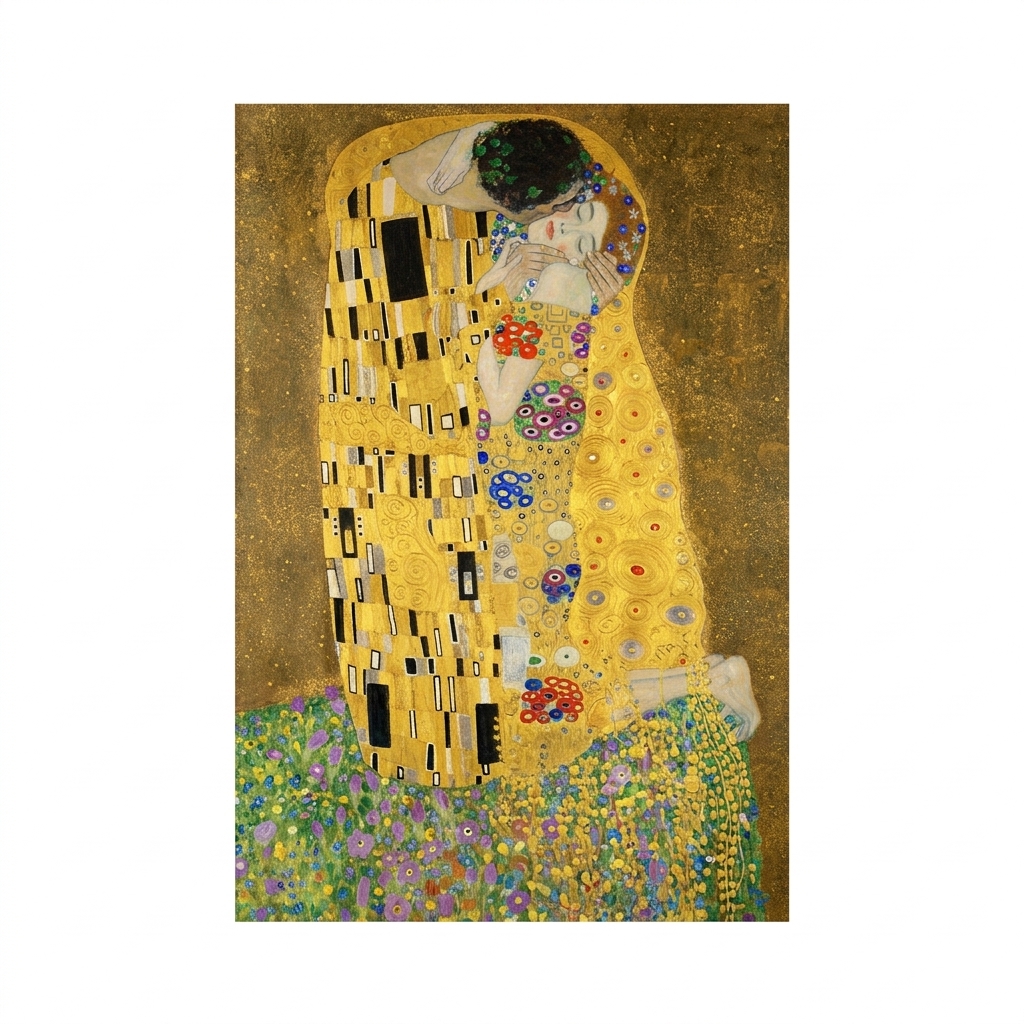 Peinture numéros Figure dArt baiser de klimt