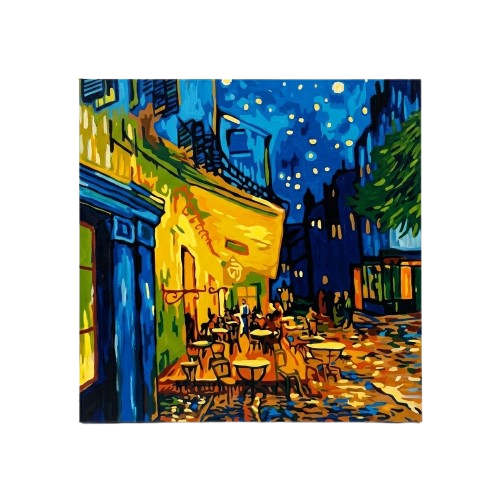 Peinture numéros Figure dArt van gogh café