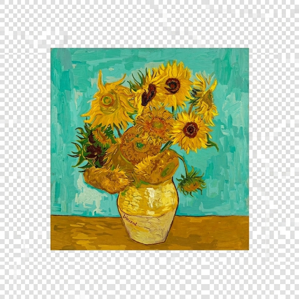 Peinture numéros Figure dArt van gogh tournesols