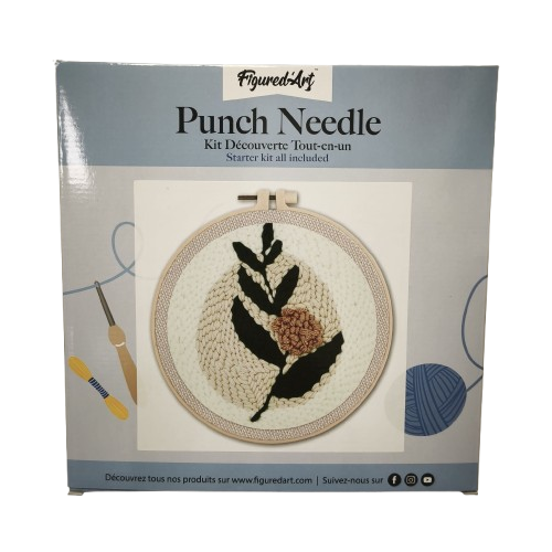 punch needle figure dart branche