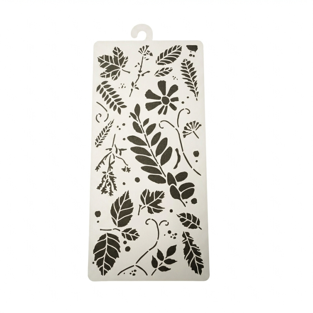Pochoir stamperia 12x25 flowers and poems