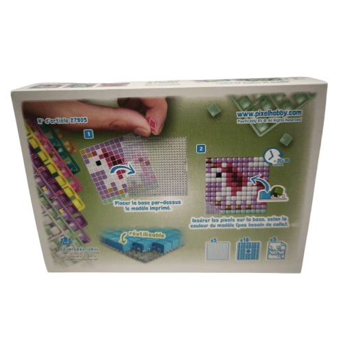 Kit créatifs pixel XL licorne