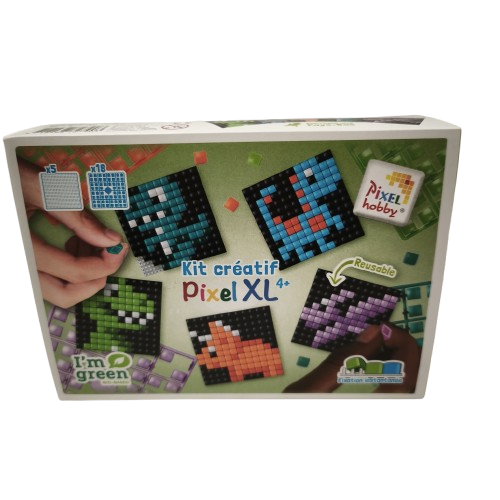 kit créatif pixel XL dinosaure