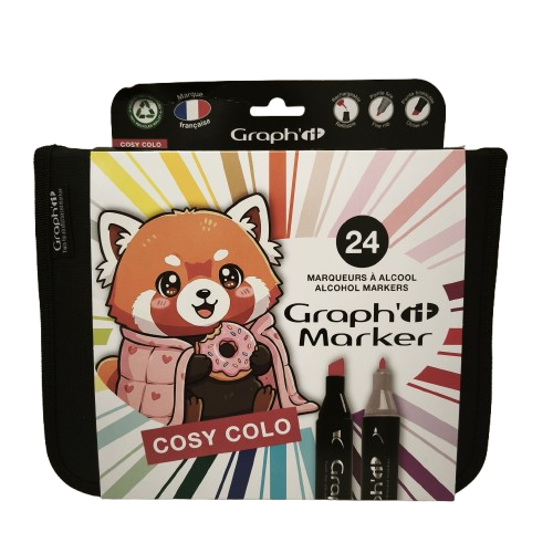 trousse de feutre à alcool Graphit marker