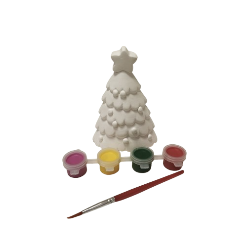 Kit sapin en plâtre à peindre