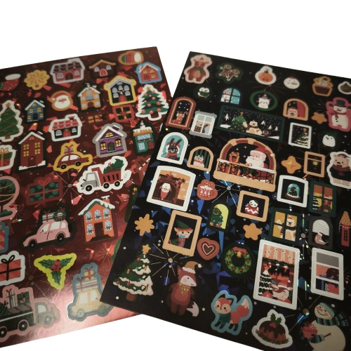 Stickers métallisées