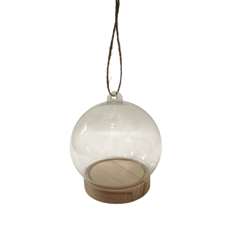 Boule avec socle en plastique
