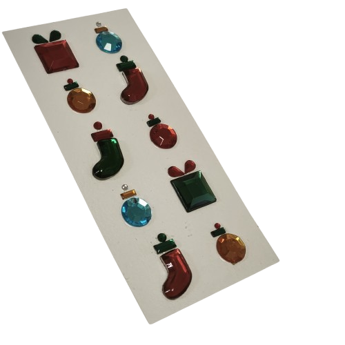 stickers strass de noël