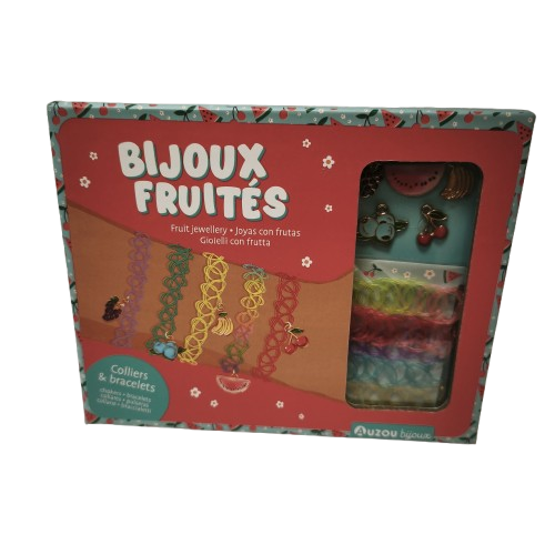 Kit Créatif AUZOU bijoux fruités