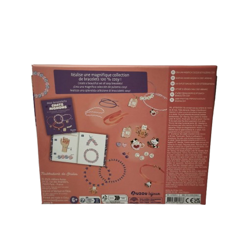 Kit Créatif AUZOU bracelets chats mignons