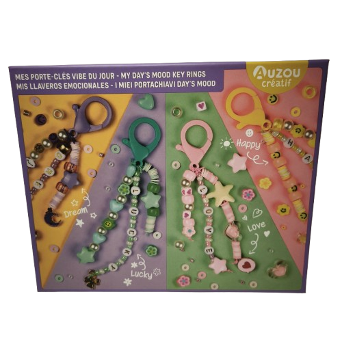 Kit Créatif AUZOU porte clés vibe du jour
