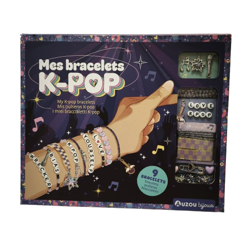 Kit Créatif AUZOU mes bracelets K-Pop