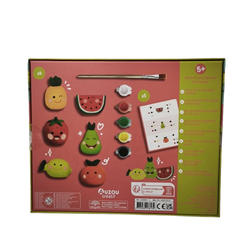 Kit Auzou Mes fruits kawai à peindre (2)