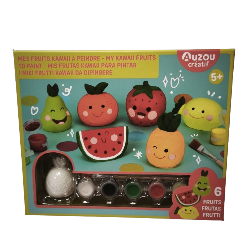Kit Auzou Mes fruits kawai à peindre