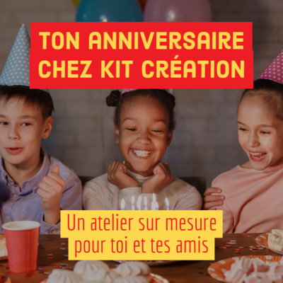 Privatise l'atelier pour ton anniversaire