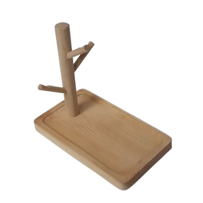 porte bijoux en bois plateau