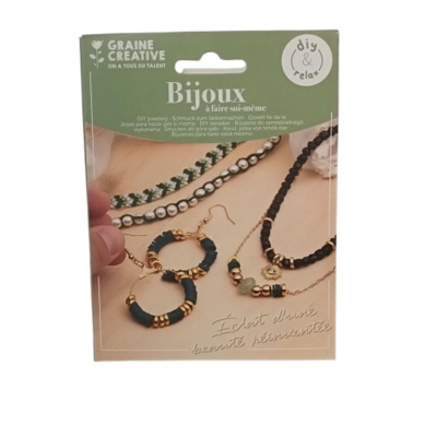 Kit bijoux jade graine creative