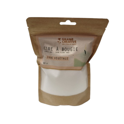 cire bougie végétale graine creative