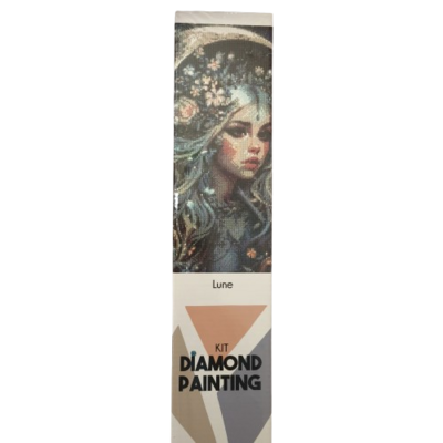 kit lune graine creative diamond painting