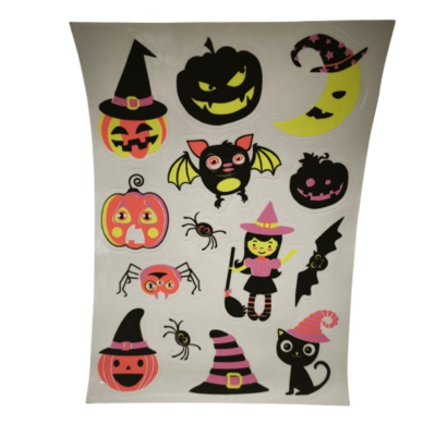 gommettes fluorescentes