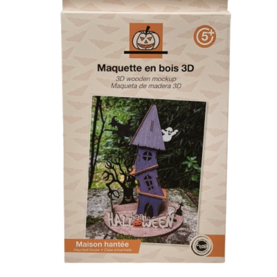 maquette maison hantée