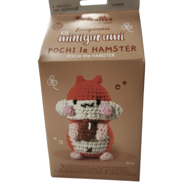Kit crochet minigurumi Graine Creative hamster