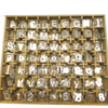 lettre et chiffres miroirs