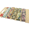 biais fleurs multicolores