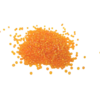 perles de rocaille 2 mm orange rosé