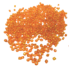 perles de rocaille 2 mm orange