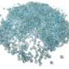 perles de rocaille 2 mm bleues