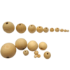 perles bois divers tailles