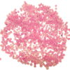 perles de rocaille 2 mm roses
