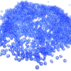 perles de rocailles 2 mm bleues