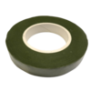 crepon floral vert 13 mm