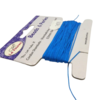 fil polyester 0.5 mm bleu