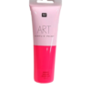 peinture acrylique rouge fluo