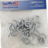 crochet ouvert glorex argenté
