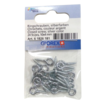 piton glorex argenté 10x4mm