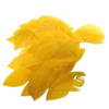 Plumes 6 cm Artemio jaune