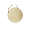 plaque ronde en bois kit creation