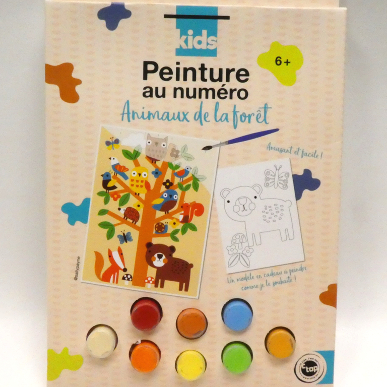 Peinture Au Numéro : Numéro D'Art Lignes Colorées : Petits Chiots Joueurs - Jeux Et Jouets Ravensburger - Avenue Des Jeux