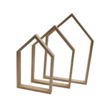 cadres maisons x 3
